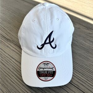 NWT ⚾️ Imperial White Baseball Cap with “A” Logo